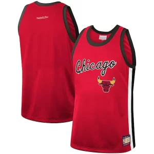 Único Fácil de llevar Cool Chicago Bulls Hardwood Classics Team Heritage Fashion Jersey Red