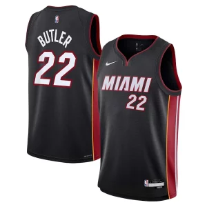 Único Genial Sofisticado Jimmy Butler Miami Heat Nike Youth Swingman Jersey Icon Edition Black