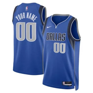 Único Increíble Dallas Mavericks Nike Unisex Swingman Custom Jersey Blue Icon Edition