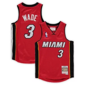 Único Increíble Dwyane Wade Miami Heat Preschool 2005 06 Hardwood Classics Player Jersey Red