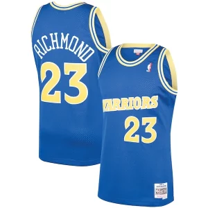 Único Mitch Richmond Golden State Warriors 1990/91 Hardwood Classics Swingman Jersey Royal