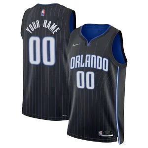 Único Perfecto Cool Orlando Magic Nike 2021/22 Diamond Swingman Custom Jersey Icon Edition Black