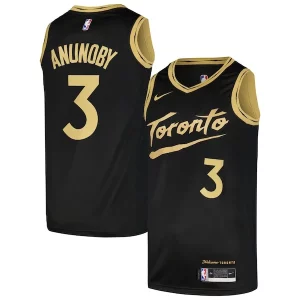 Único Sofisticado Moderno OG Anunoby Toronto Raptors Nike Swingman Player Jersey City Edition Black