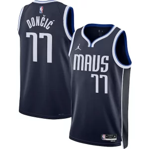 Único Versátil Atractivo Luka Dončić Dallas Mavericks Jordan Brand Unisex Swingman Jersey Statement Edition Navy