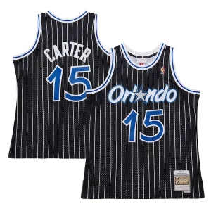 Único Vince Carter Orlando Magic 2009/10 Hardwood Classics Swingman Jersey Black
