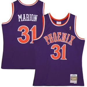 Versátil Bonito Resistente Shawn Marion Phoenix Suns 2001/02 Hardwood Classics Swingman Jersey Purple