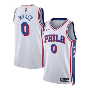 Versátil Chulo Cool Tyrese Maxey Philadelphia 76ers Nike Unisex Swingman Jersey Association Edition White