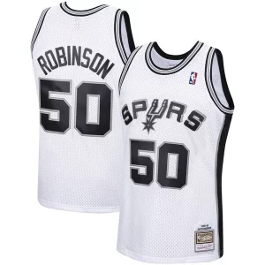 Versátil David Robinson San Antonio Spurs 1998/99 Hardwood Classics Swingman Jersey White