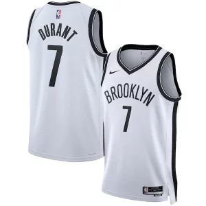 Versátil Delicioso Kevin Durant Brooklyn Nets Nike Unisex Swingman Jersey Association Edition White/Black