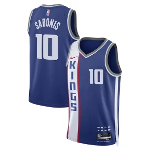 Versátil Domantas Sabonis Sacramento Kings Nike Unisex 2023/24 Swingman Jersey Blue City Edition