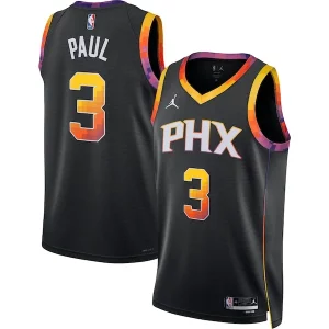 Versátil Fácil de llevar Chris Paul Phoenix Suns Jordan Brand Unisex Swingman Jersey Statement Edition Black