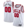Versátil Hermoso Chicago Bulls Nike Unisex Swingman Custom Jersey White Association Edition