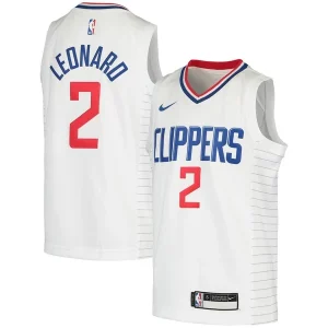 Versátil Ideal Fantástico Kawhi Leonard LA Clippers Nike Youth 2020/21 Swingman Jersey Association Edition White/Royal