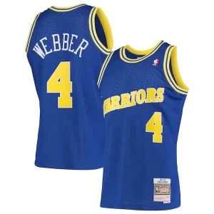 Versátil Lujoso Cool Chris Webber Golden State Warriors 1993/94 Hardwood Classics Swingman Jersey Royal