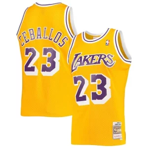 Versátil Moderno Increíble Cedric Ceballos Los Angeles Lakers 1994/95 Hardwood Classics Swingman Jersey Gold