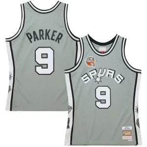 Versátil Práctico Tony Parker San Antonio Spurs Unisex Hall of Fame Class of 2023 Throwback Swingman Jersey Gray
