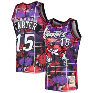 Versátil Vince Carter Toronto Raptors 1998/99 Hardwood Classics Lunar New Year Swingman Jersey Purple